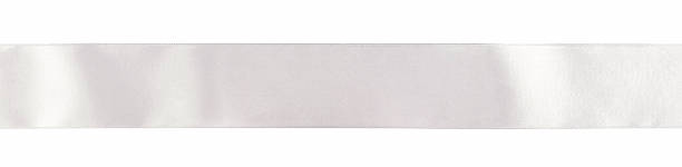 White Printed Ribbon