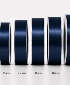 Navy Satin Ribbon